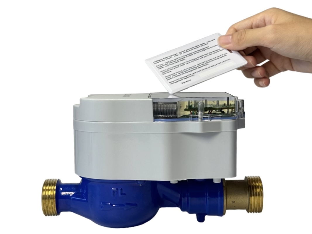 Contador de agua fría 0-40 C STS Contador de agua inteligente estándar con pernos de conexión 4-M16/8-M16/8-M16/8-M20