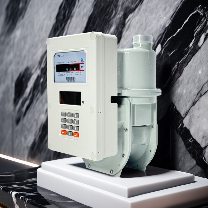 G1.6/G2.5/G4 LORA Comunicación GLP STS doméstico Contador electrónico inteligente de gas prepagado