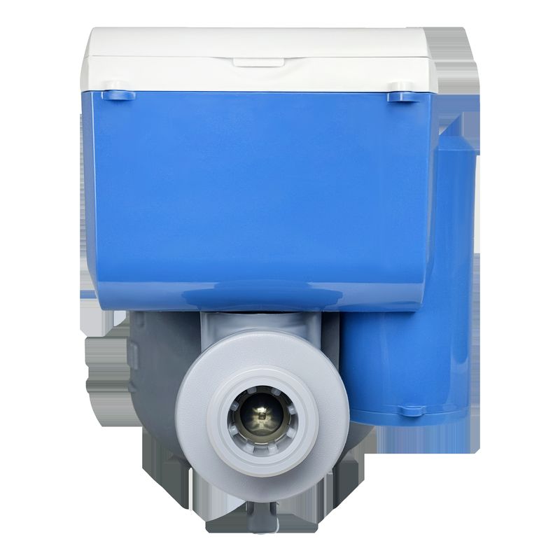 Medidores de agua industriales de tipo prepago con token diseñados con el estándar STS