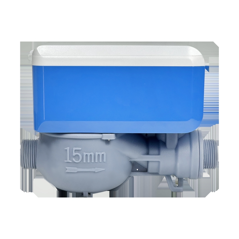 Alta capacidad inalámbrico inteligente RF Laura Prepagado Contador de agua de fábrica de venta IP68 con teclado dividido Batería de alta capacidad OEM
