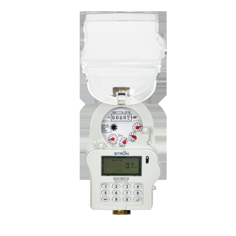 Lectura remota inalámbrica controlada por válvula Contadores de agua inteligentes Personalización para ODM OEM y ventaja anti-tamper