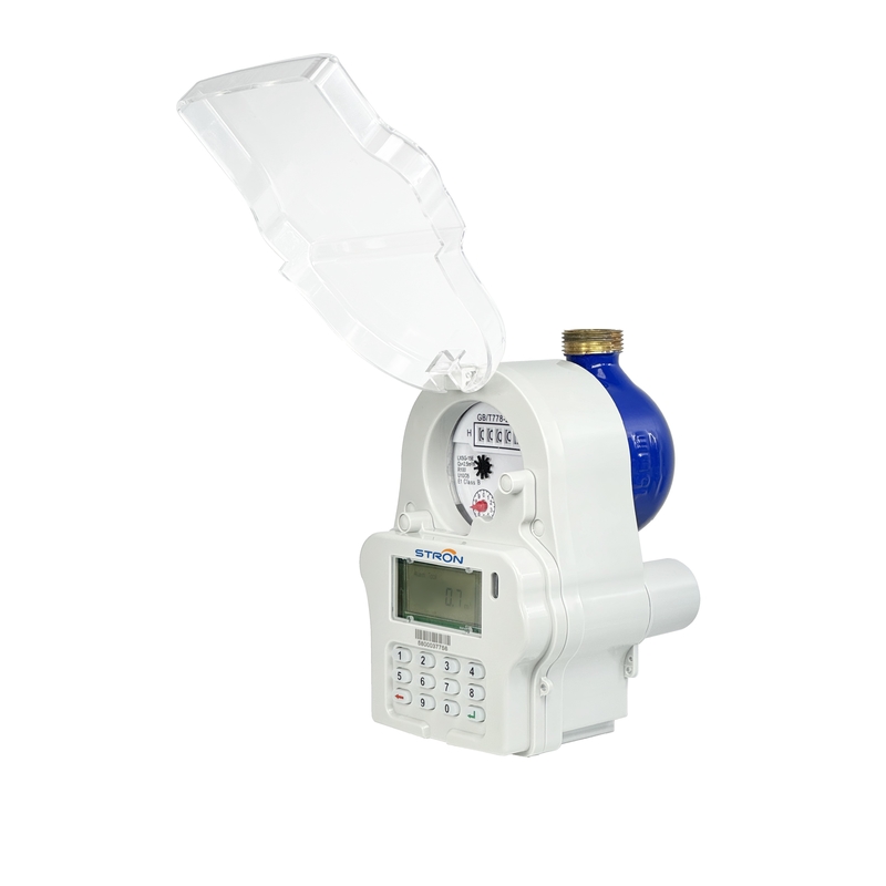 Lectura remota inalámbrica controlada por válvula Contadores de agua inteligentes Personalización para ODM OEM y ventaja anti-tamper
