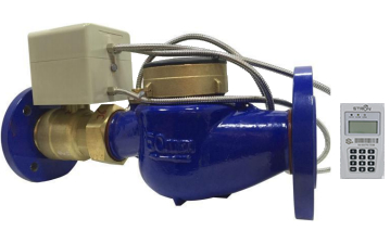 Medidor de flujo de agua electromagnético de 15-25 mm para facturación precisa en el sistema de venta en línea