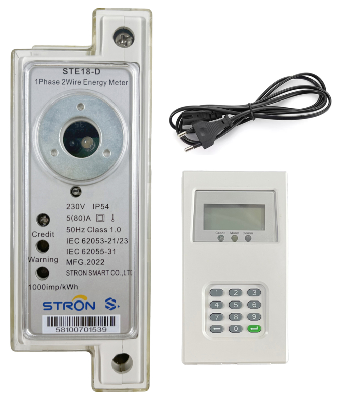 Sistema solar de pago conforme a la norma STS con integración de pagos móviles y conexión/desconexión remota