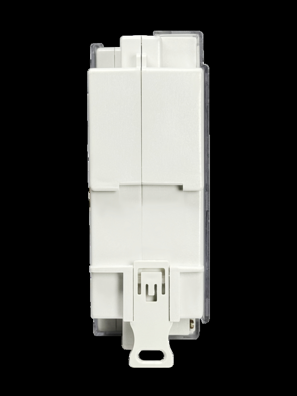 Medidor de electricidad monofásico STS prepago para carril DIN + módulo CIU RF/PLC Comunicación