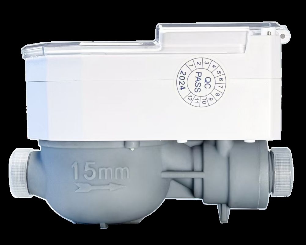 STS barata Medidor de agua prepagado Módulo de comunicación RF Prepagado Plastico que asegura la transmisión de datos de uso del agua y control prepagado