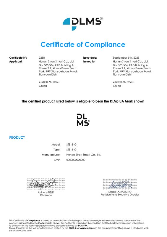 Métro de prepago STS sin cables de módulo enchufable para el sudeste asiático: protocolo DLMS y apagado automático y control remoto