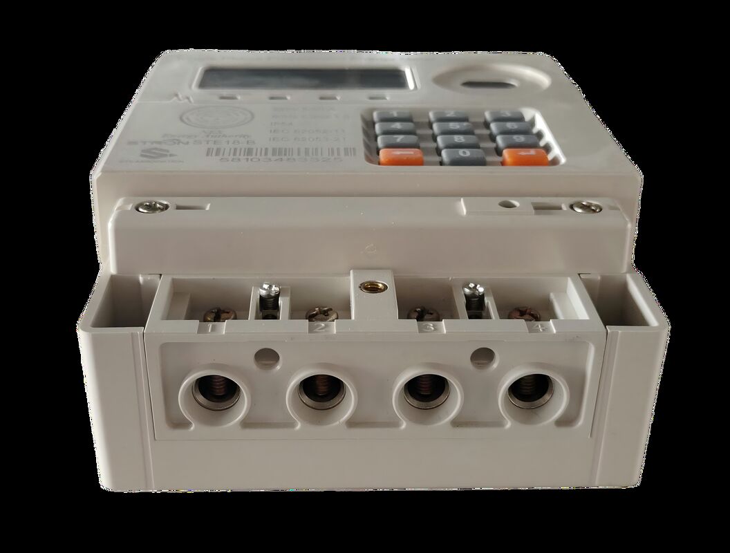 Tipo de token prepagado Contador de electricidad inteligente prepagado integrado con capacidad ilimitada y software de venta de energía de apoyo Stronpay