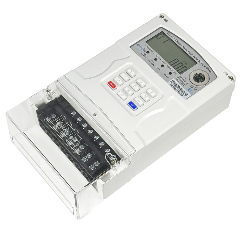 Contador de electricidad inteligente de prepago diseñado para cumplir con las normas internacionales IEC e ISO que garantizan un rendimiento y una durabilidad constantes