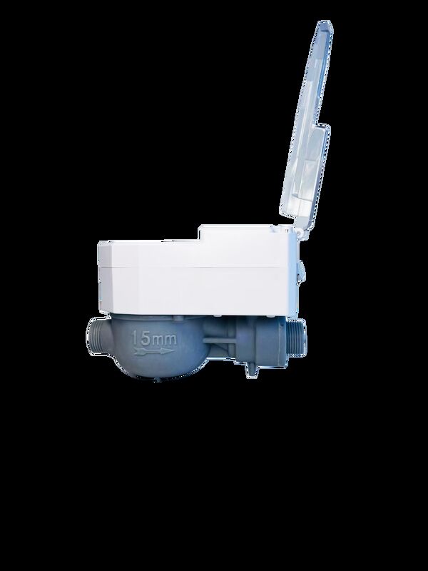 M BUS RS 485 Puertos de comunicación IOT Contador de agua inteligente Concha de plástico Conectividad mejorada y datos de consumo precisos