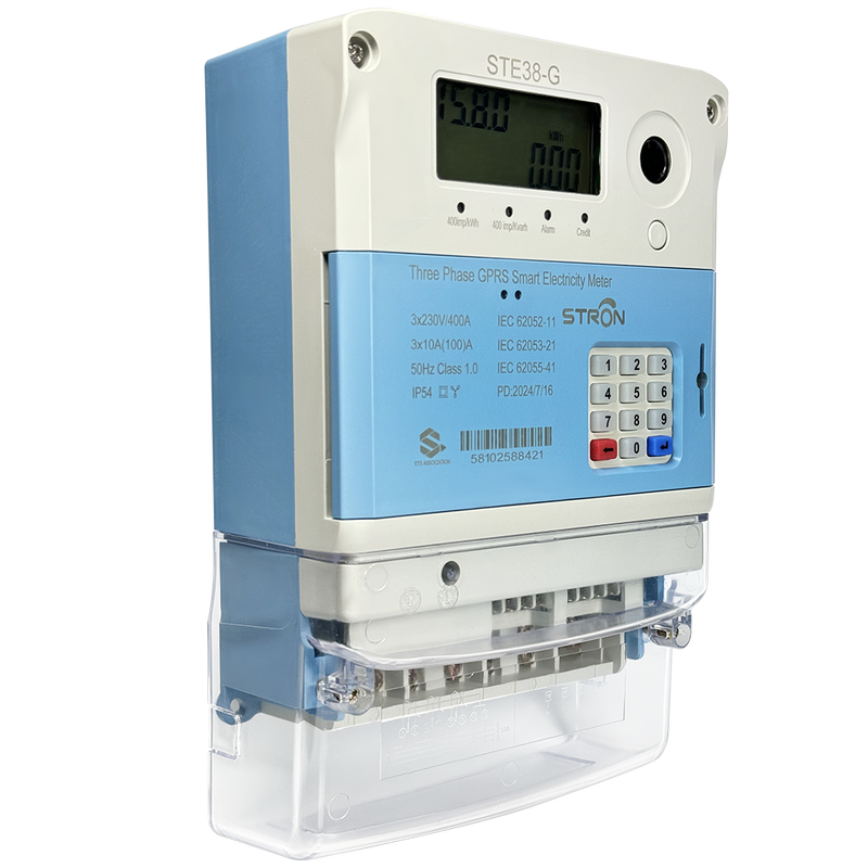 Contador de electricidad inteligente de prepago que ofrece mediciones y operaciones de alta precisión en diversas condiciones ambientales