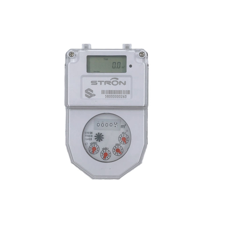 Contador del agua elegante electrónico de ISO9001 DN25 sin la válvula de vuelta