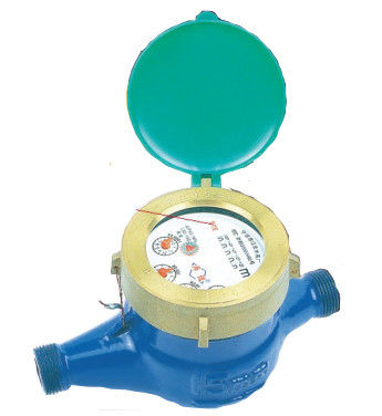 Tipo mojado suelo elegante del contador del agua de 1.0Mpa DN15 resistente