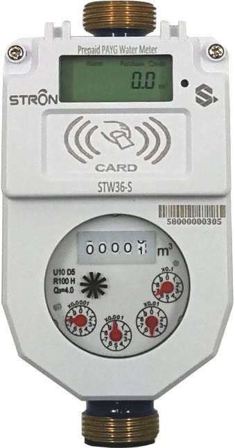 Tipo de tarjeta elegante de IC del contador del agua de /2 multi del jet 1 el” con el STS certificó