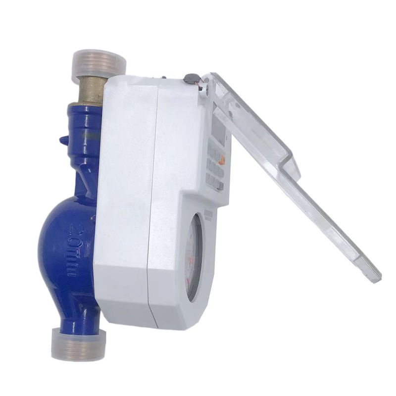 Contador del agua electrónico elegante pagado por adelantado/porte pagado con la válvula no de vuelta