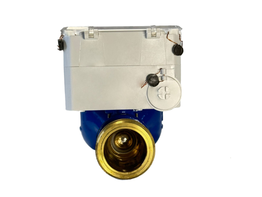 NB-IOT Comunicación Contador de agua inteligente para la comunicación Control automático de válvula 0-40 C Contador de agua fría