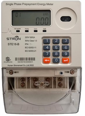 STS un metro elegante de la electricidad de la fase 60hz 8kV con CIU