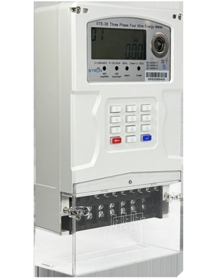 Medidor eléctrico inteligente 100A Clasificación de corriente máxima 2.0 Precisión energética para mediciones precisas de energía