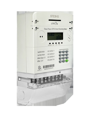 Medidor de electricidad prepago inteligente con rango de temperatura de 0-50°C, detección de manipulación y entrada por teclado
