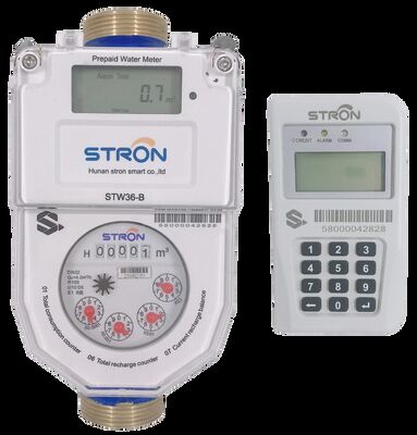 Temperatura 0C-50C Contador de agua inteligente que ofrece rango de medición 0-999999 litros Presión de operación ≤1.6Mpa Solución para la gestión de los recursos hídricos