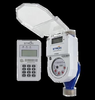 Presión de funcionamiento 1.6Mpa Contador de agua inteligente con protocolo de comunicación LoRaWAN y varios tornillos de conexión 4-M16 8-M16 8-M16 8-M20 Apto para uso comercial