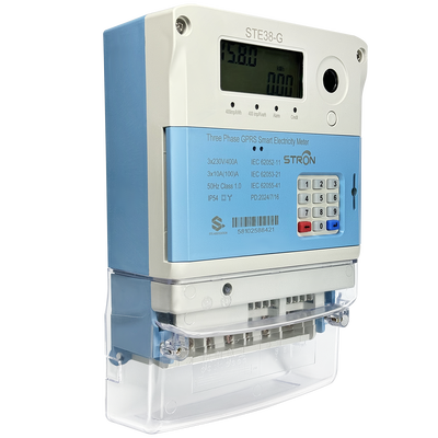 Equipo de prueba de medidor eléctrico Smart THREE con capacidad de prepago que garantiza soluciones de monitoreo y facturación de energía