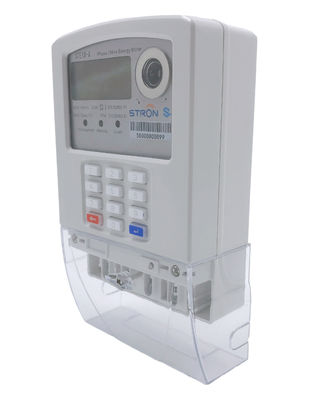Medidor de energía prepagado de tres fases con teclado SmartPay Trio 3800 con frecuencia 50/60Hz
