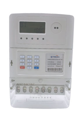 Metro pagado por adelantado estándar Hotsale de la medida de la electricidad la monofásico del telclado numérico de Stron STS