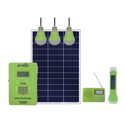 Mini generador de energía solar de 18V 30W Sistema de energía solar residencial