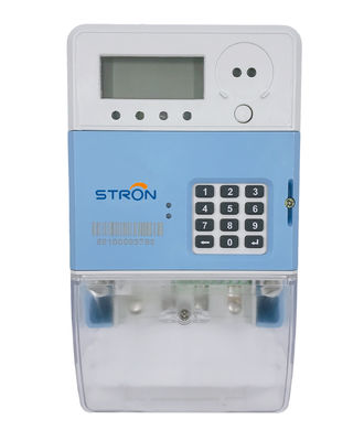 La monofásico Smart de 60HZ 8kV pagó por adelantado estándar del STS del metro de la electricidad