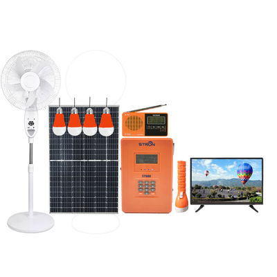 Panel solar de 60W Sistema de energía solar residencial de 50HZ con estándar STS