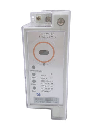 Metro del STS EL 10V/M Smart Prepaid Electricity, metro de la electricidad del hogar 5A