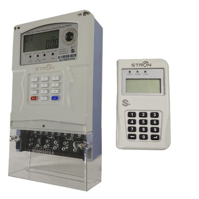 ISO14001 60Hz trifásico Smart pagó por adelantado el metro de la electricidad con CIU