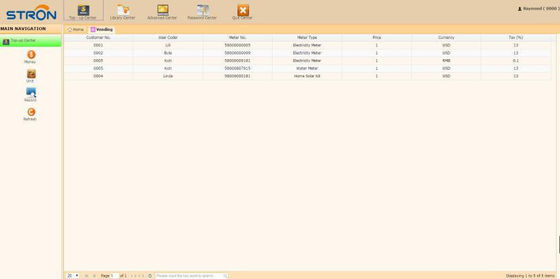 Sistema de gestión de la máquina expendedora del STS CMC